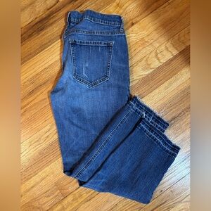 Classic Blue Denim Ankle Jeans